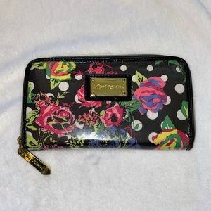 Betsy Johnson Floral Wallet